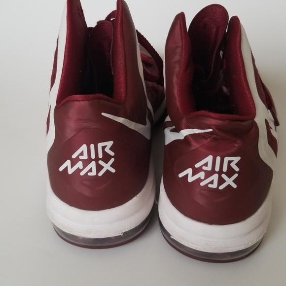 Nike Hyper Aggessor red basketball shoes A2 - Picture 4 of 8